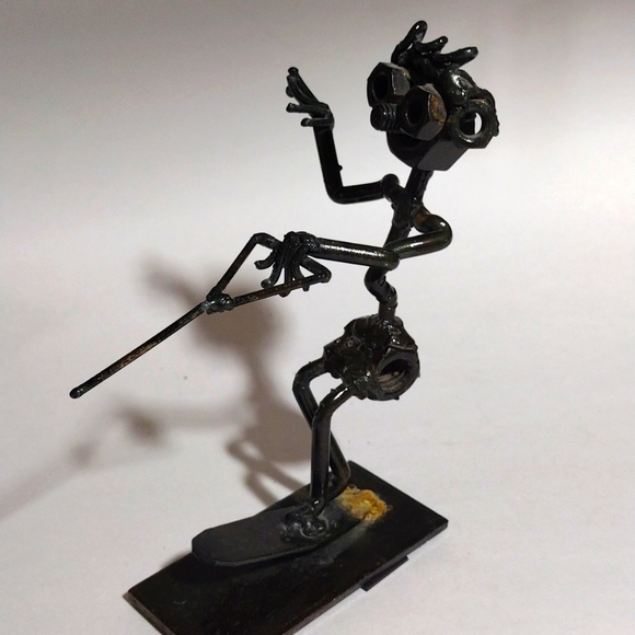 Metal Art Water Skier - Picture 3 of 6